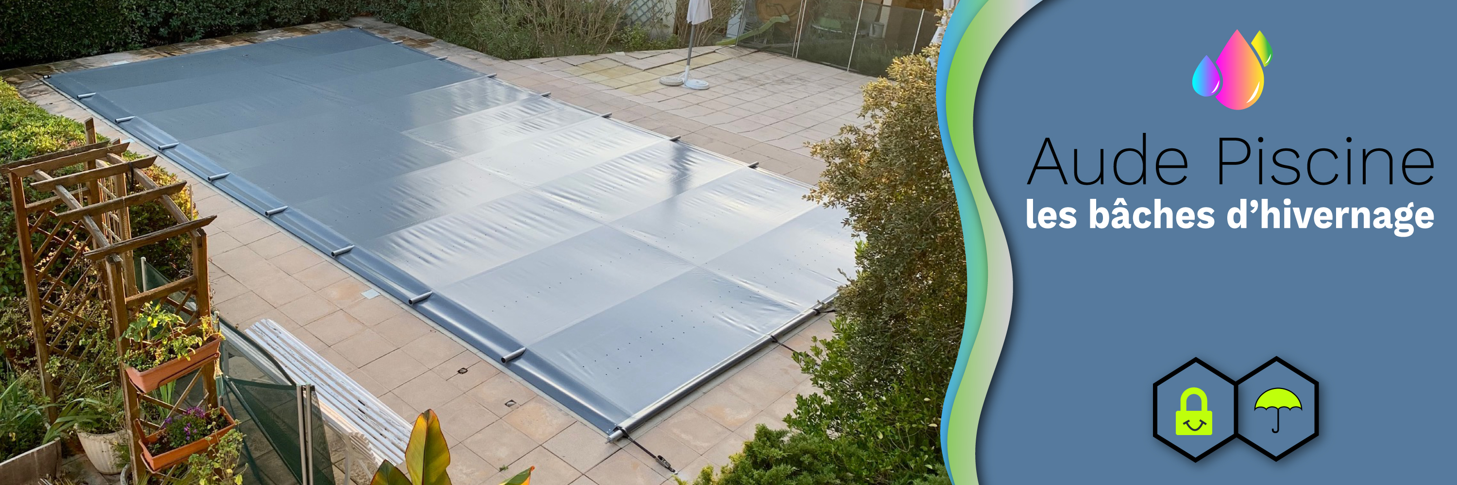 bache hivernage piscine securite entretien