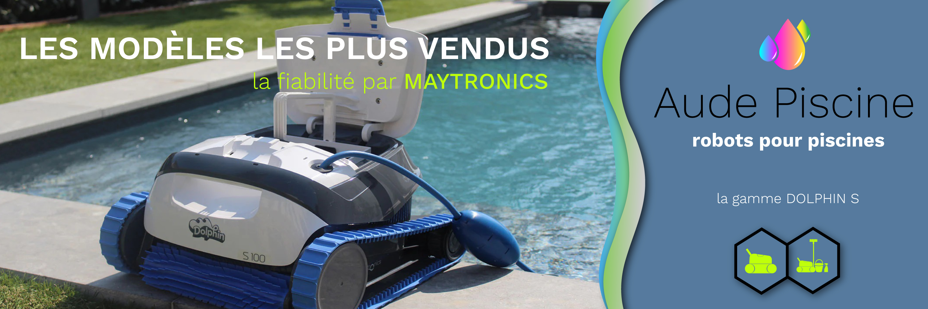 photo robot nettoyage aude piscine