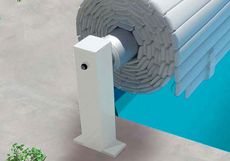 plot blanc volet aude piscine