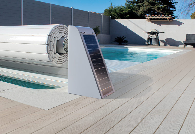 plot blanc volet aude piscine