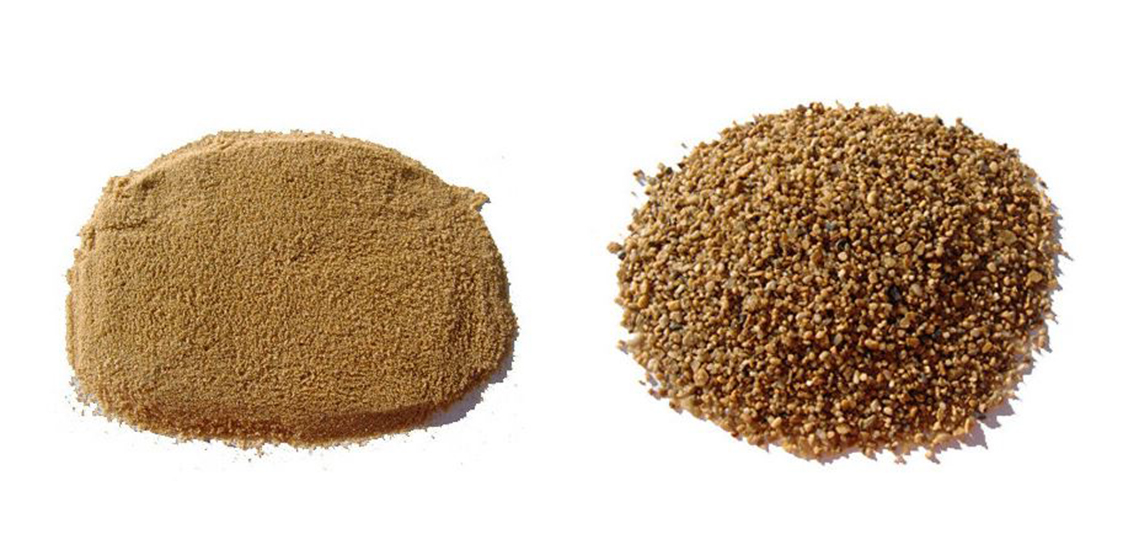 image sable media filtrant piscine