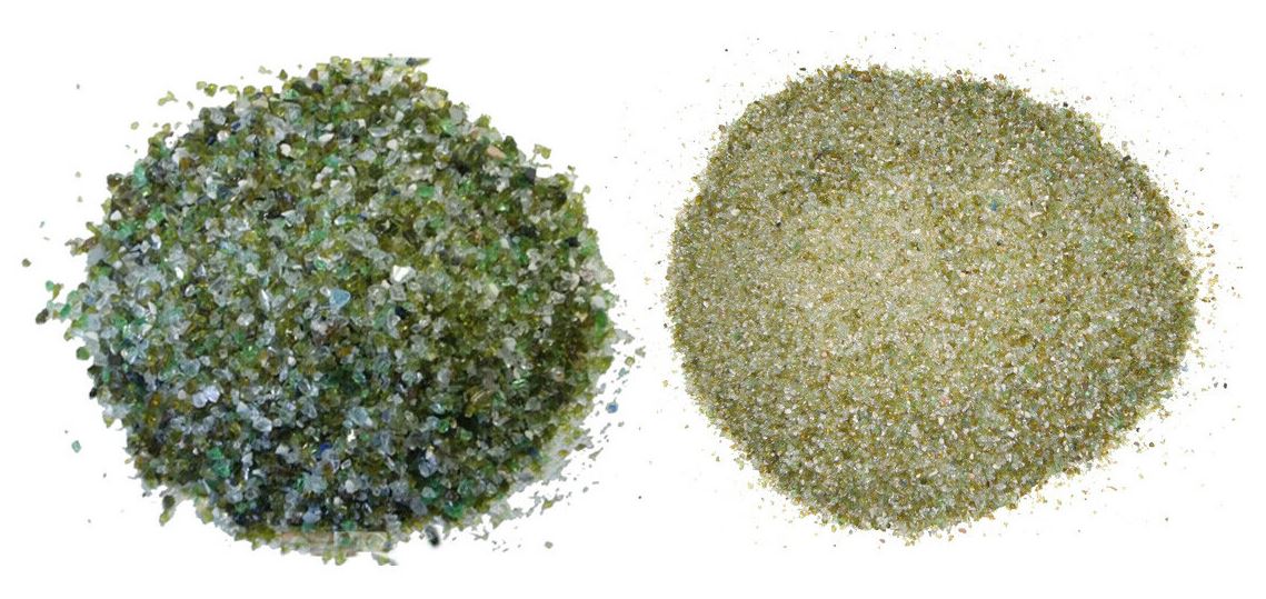 image verre media filtrant piscine